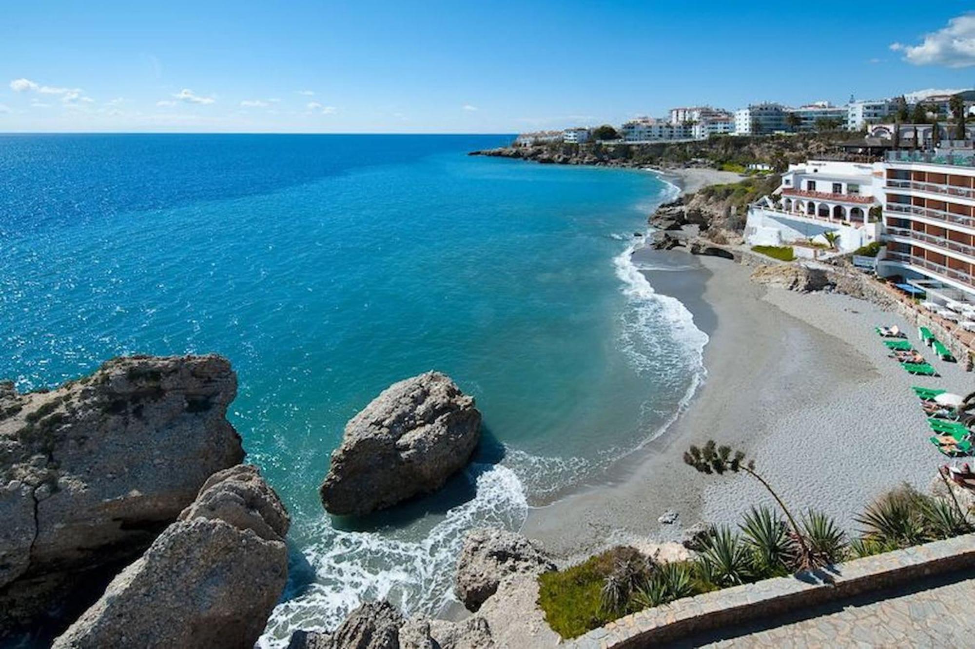 Estudio Jimena Cordoba En El Centro De Nerja Exterior foto